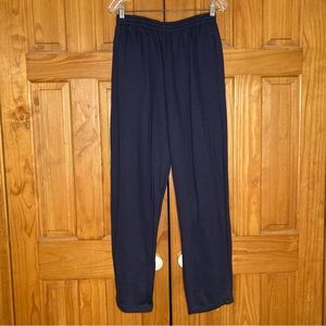 NWOT Vintage Bonnie Evans Sport Pull On Fleece Pants Size L